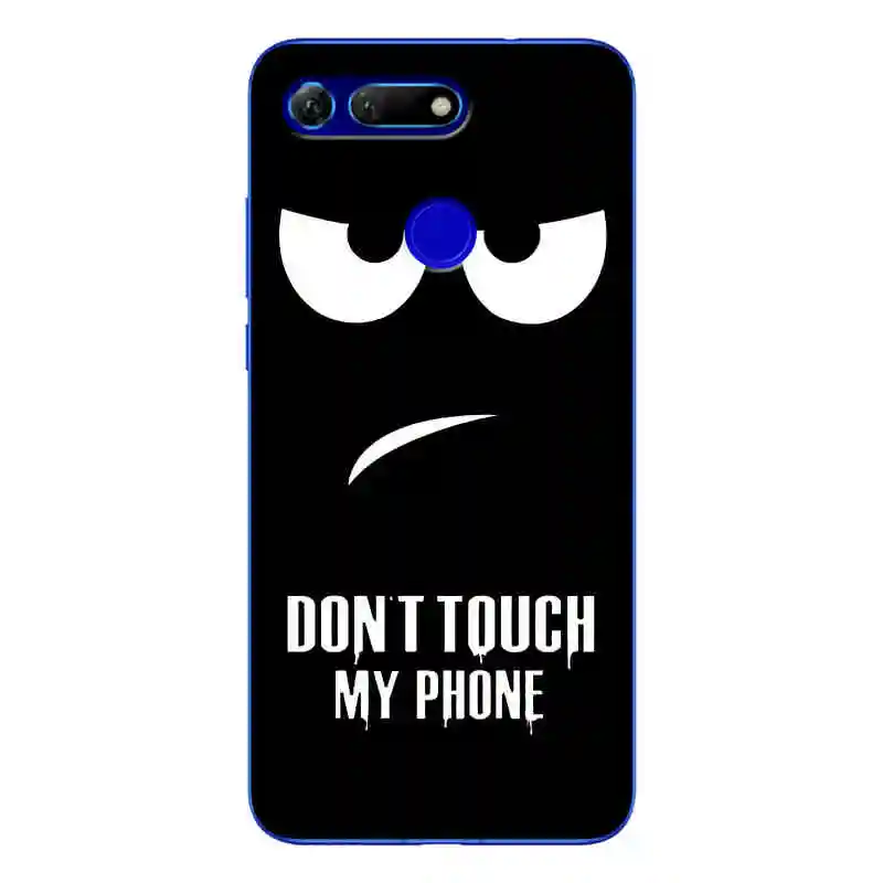 Печатный узор с рисунком из ТПУ для huawei Honor V20 6 4 &quotмягкое силиконовое покрытие