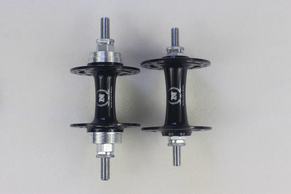 32/32 г. Novatec A165SBT/A166SBT фиксированная шестерня черные ступицы для велосипеда