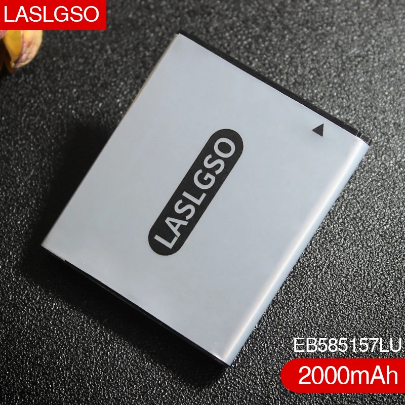 100% хорошее качество 3 7 V EB585157LU для Samsung Galaxy core 2 duos i8552 i869 i8558 i8550 аккумулятор 2000mAh |