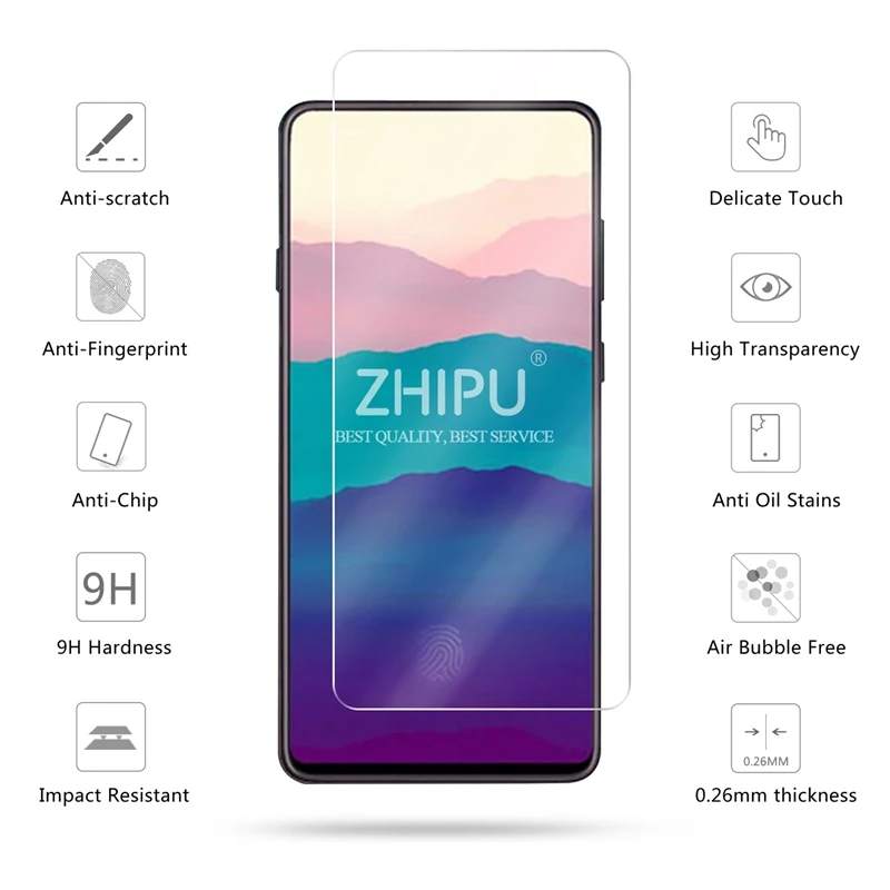 2 предмета закаленное Стекло для samsung Galaxy A90 Экран протектор 2.5D с уровнем