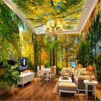 beibehang forest park custom papel de parede 3d mural wallpaper for walls background wall paper home decor living room painting