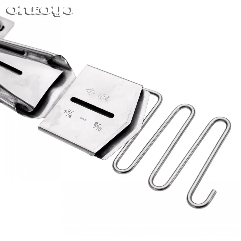 JANOME COVERPRO(подходит) двустворчатый Тип B Биндер# KP-104 1-3/"(44,45 мм) разрез; 9/16"(14,29 мм) отделка