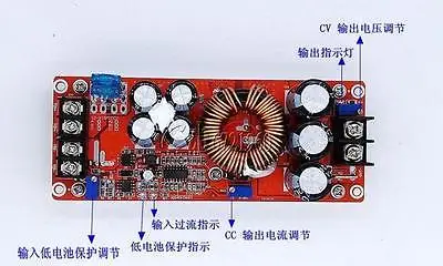 Converter преобразователь 20A 1200 Вт понижающий импульсный регулятор модуль 8 60 В до 12 83