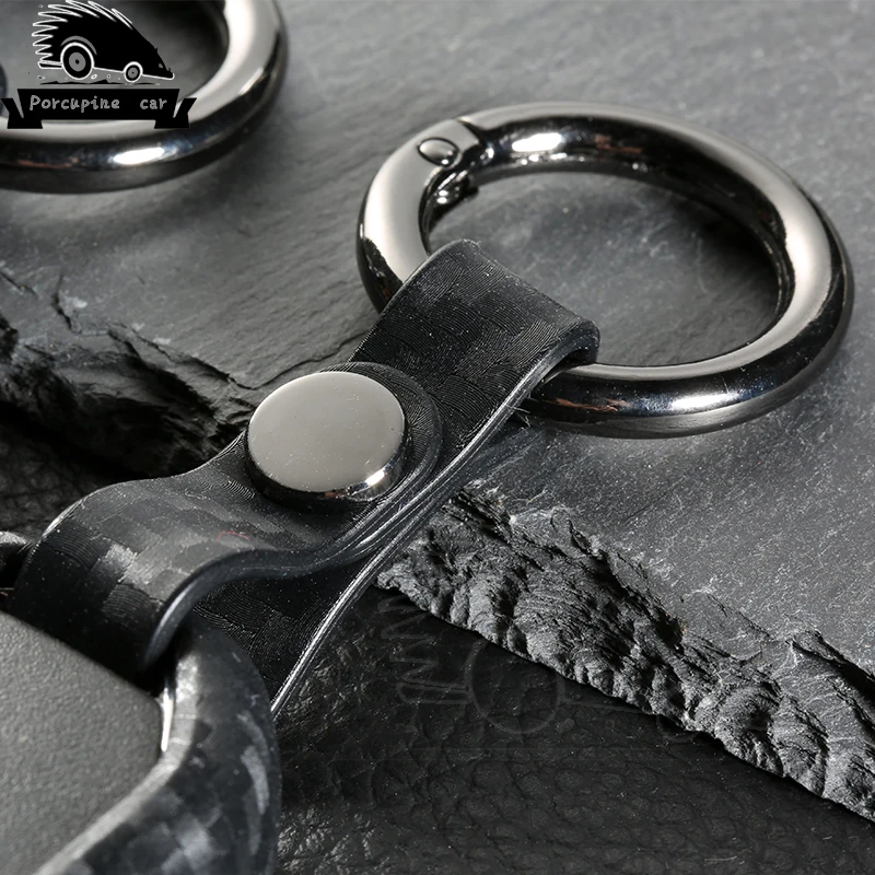 Чехол для ключей из углеродного волокна и силикагеля чехол брелка Honda Civic Spire CRV