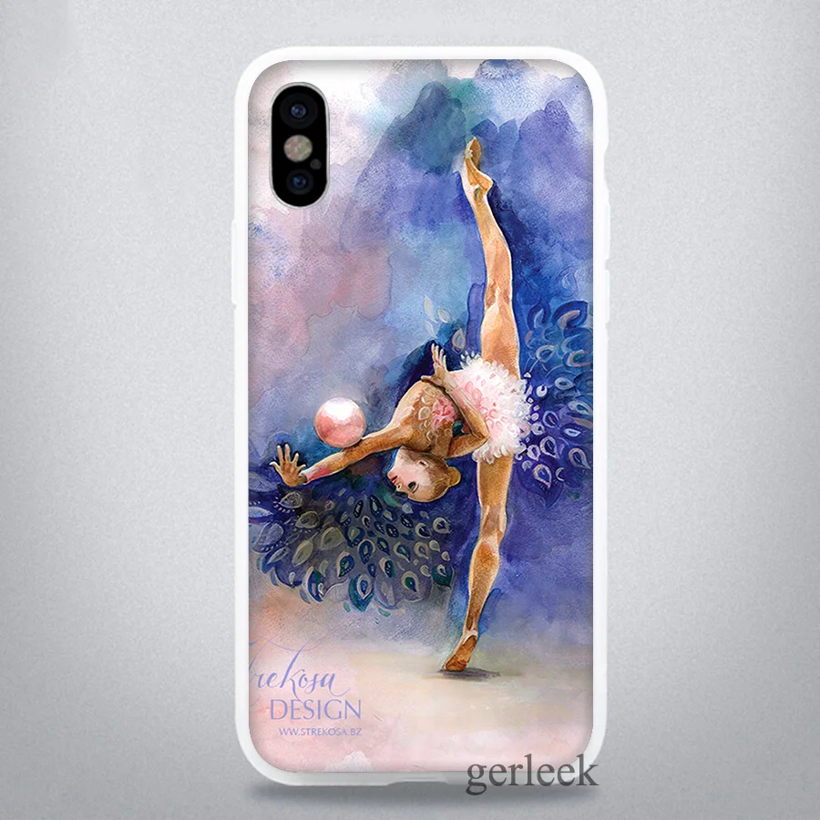Чехол для телефона Love гимнастическая картина маслом для iPhone 11 Pro 5 5S SE 6 6S 7 8 Plus X XR XS Max чехлы