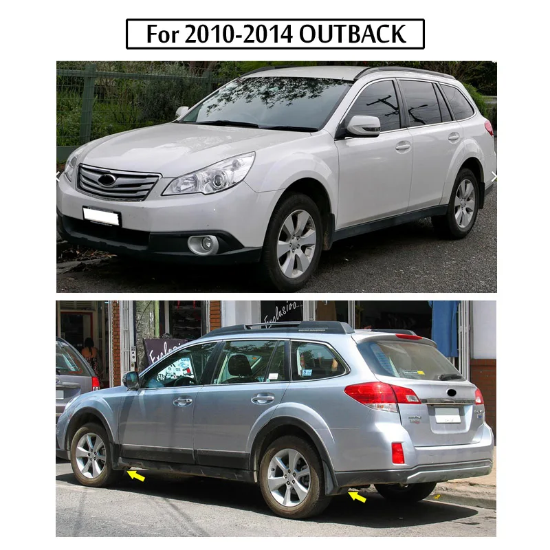 Аксессуары 4 шт./компл. подходит для Subaru Outback 2010 2011 2012 2013 2014 брызговики | Автомобили