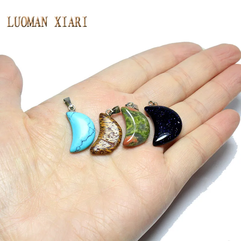 Оптовая продажа разнообразные подвески в форме полумесяца 12 дюймов подходят для