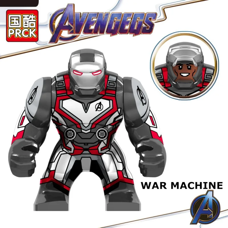 10 шт./лот Железный человек Marvel Супер Герои Мстители 4 Endgame Человек паук танос Халк