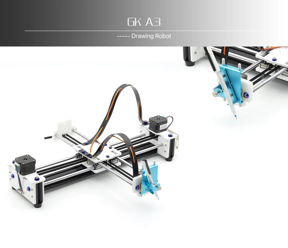 GK A3 DIY GRBL плоттер Drawbot ручка ЧПУ машина для рисования надпись пишущий робот Corexy XY Рисование робот набор игрушки для рисования