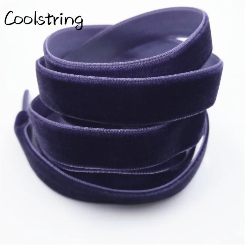 Coolstring 1,27 см(1/2 дюйма) пластиковые наконечники плоские односторонние сверхпрочные вельветовые шнурки для спортивной обуви одна пара Прямая поставка
