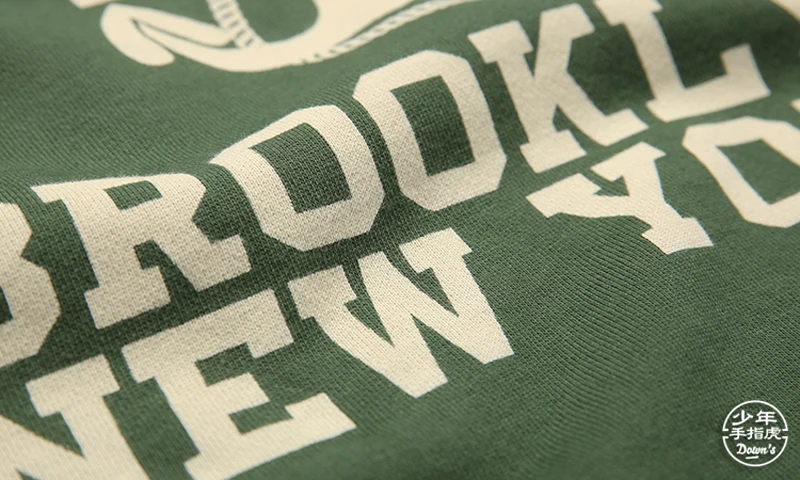 BOB DONG США ВМС Бруклин Нью-Йорк графический принт Crewneck толстовки для мужчин