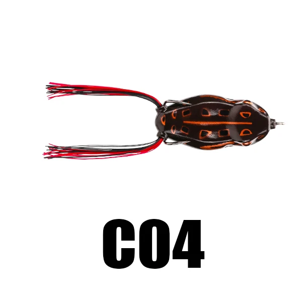Бургундия SeaKnight SK403 приманки в виде лягушек 6,5g 45mm Topwater 1 шт. плавающая приманка для рыбалки змееголов лягушки, вращающаяся приманка резиновая лягушка 3D приманка для рыбалки с глазками - Цвет: Бургундия