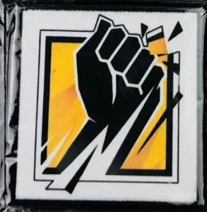 Темно-бордовый Печатная Радуга Six Siege патч Вышивка тактическая Радуга шесть значок печатная Боевая нарукавная повязка Brassard 6,5*6,5 см - Цвет: Темно-бордовый