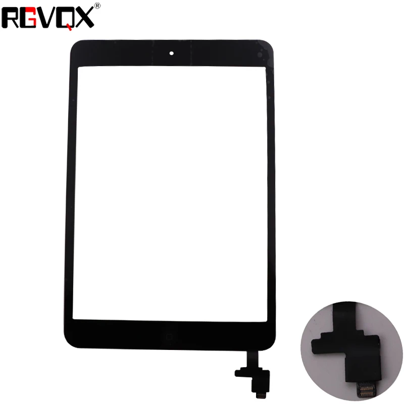Для iPad Mini 1 A1432 A1454 A1455 Mini 2 A1489 A1490 A1491 mini1 mini2 сенсорный экран TP IC с домашней кнопкой клей