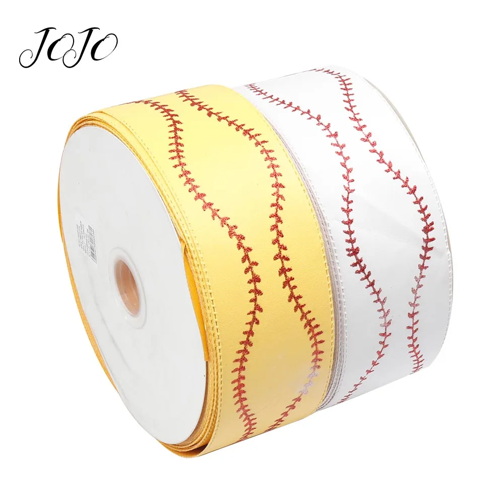 

JOJO BOWS 75mm 2y Leather Ribbon Olive Branch Printed Webbing For Needlework Handmade Craft Materials Holiday Party Decoration