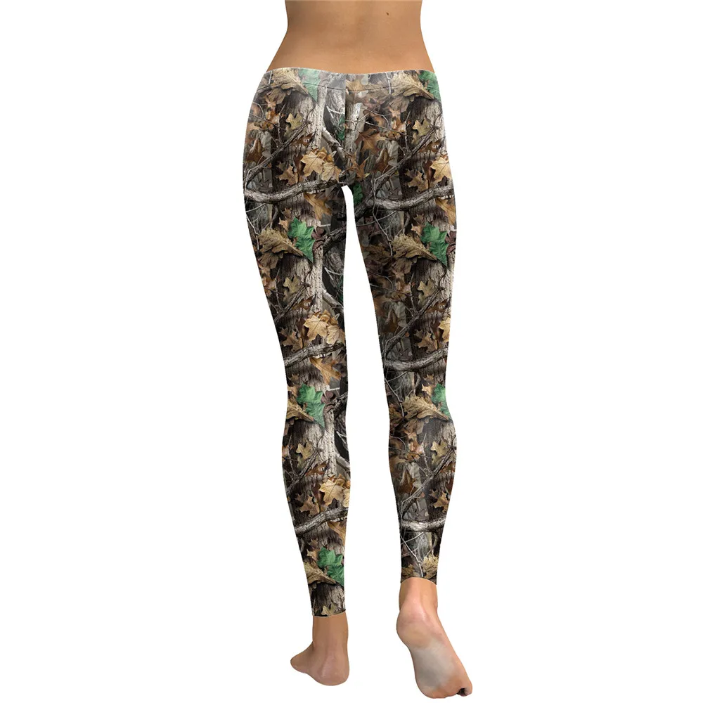 FCCEXIO новые стильные тонкие леггинсы с 3D принтом женские повседневные домашние