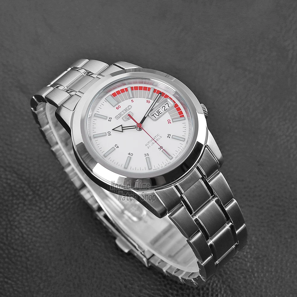 Seiko часы для мужчин 5 автоматические Декодер каналов кабельного телевидения