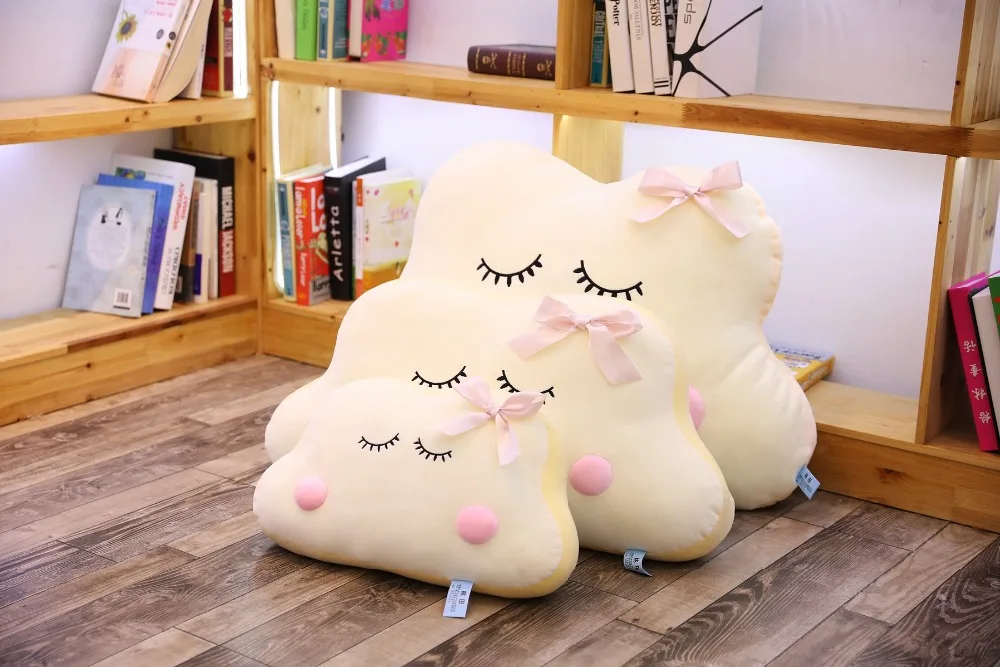 Большой размер, стиль, облачная плюшевая подушка, мягкая подушка, Kawaii, облако, мягкие плюшевые игрушки для детей, детские подушки, подарок для девочки