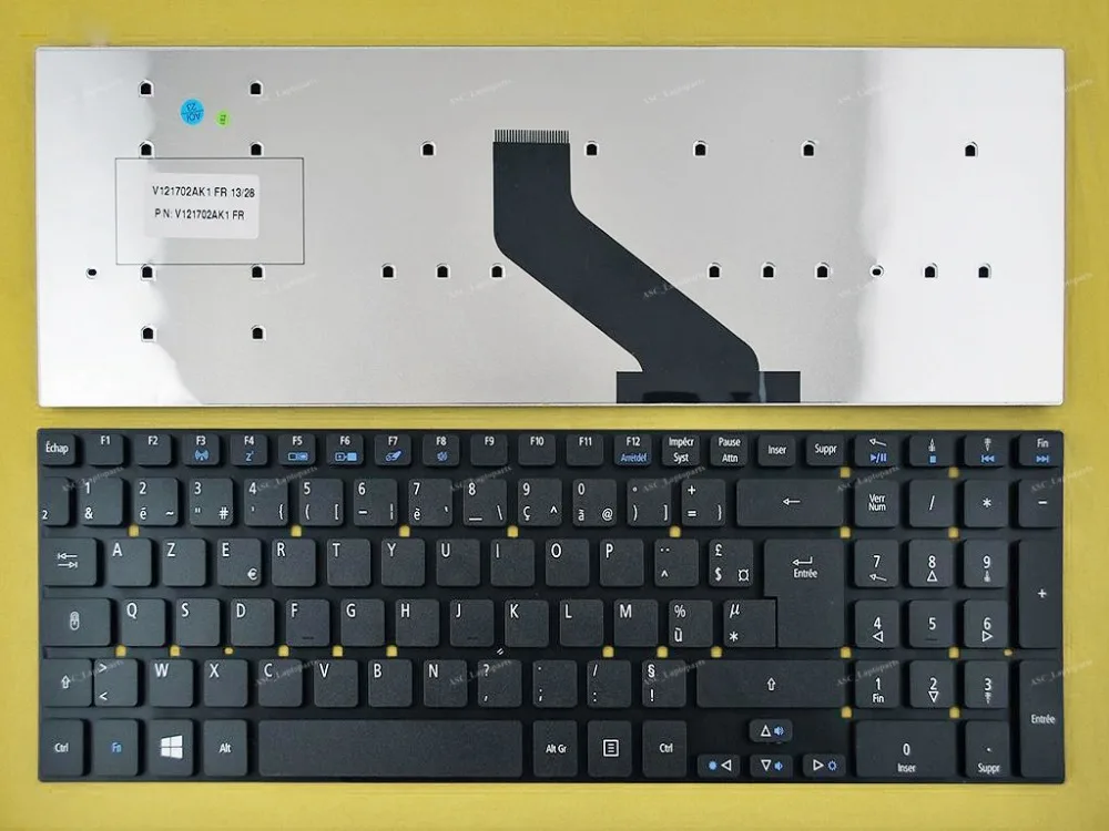 

New FR French Clavier ForACER Aspire V3-551 V3-551G V3-571 V3-571G Black Win8