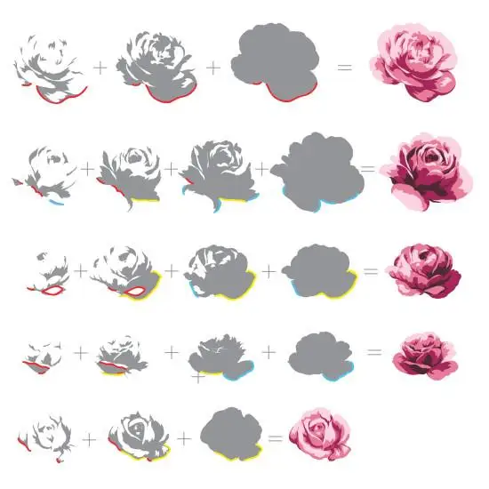 SP FLOWER Metal Cutting Dies and Clear Rubber Stamp Set with for Card Making Scrapbooking Decoration | Дом и сад
