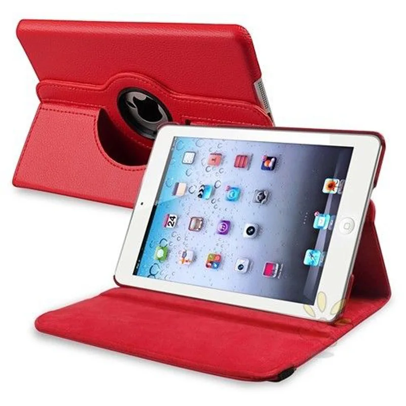 Вращающийся на 360 градусов чехол из искусственной кожи для Apple iPad 2 3 4 PU кожаный