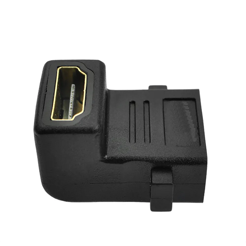 Переходник HDMI мама Мама под углом 90 градусов настенный адаптер соединитель HDTV Home