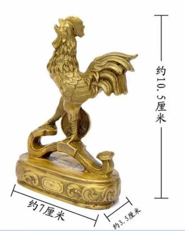 

New best copper rooster furnishing articles