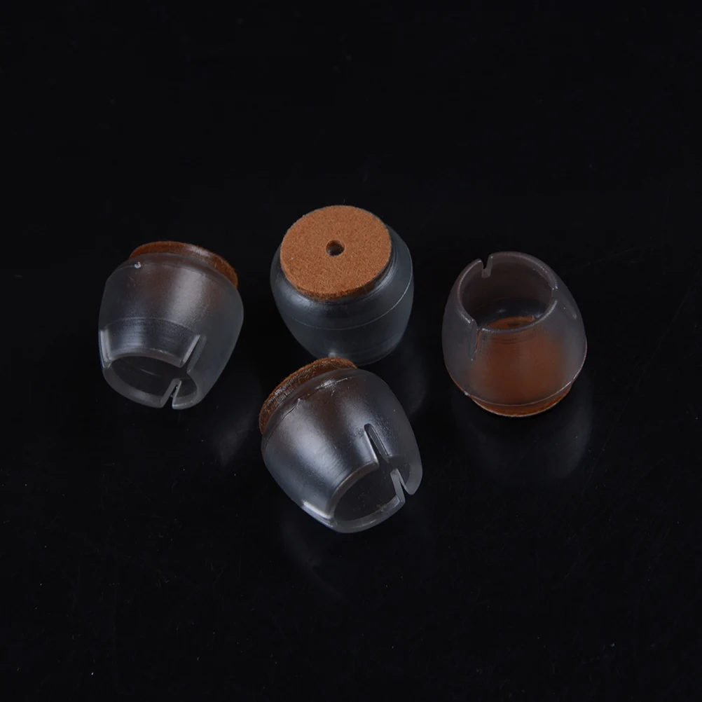 4 шт. круглая Нескользящая чашка для стула комплектующие колпачок ног силикагель