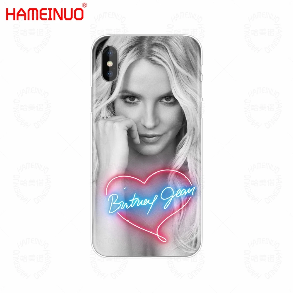 HAMEINUO Бритни Спирс Чехол для мобильного телефона iphone X 8 7 6 4 4S 5 5S SE 5c 6s plus - Цвет: 41096