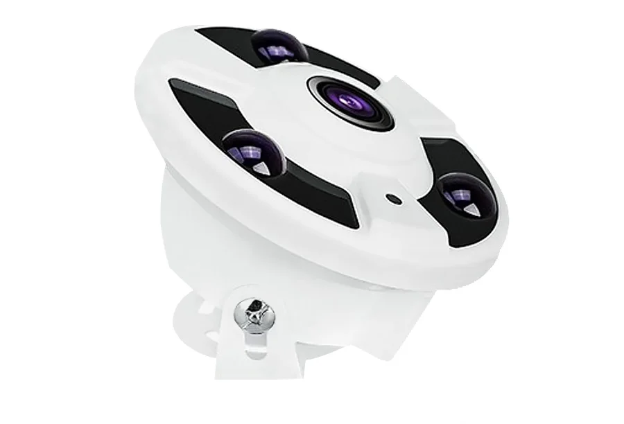 1080P рыбий глаз VR DC12V/POE48V ip-камера электронная 180 панорамная Onvif Email сигнализация IR-Cut P2P камера видеонаблюдения