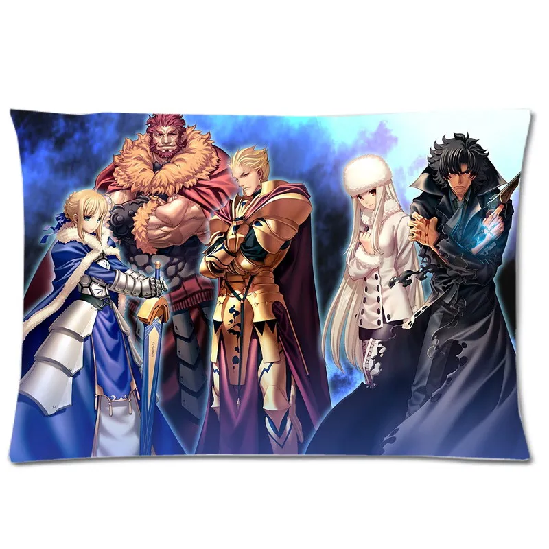 Fate Stay night два боковых напечатанная наволочка индивидуальная подушка скольжения
