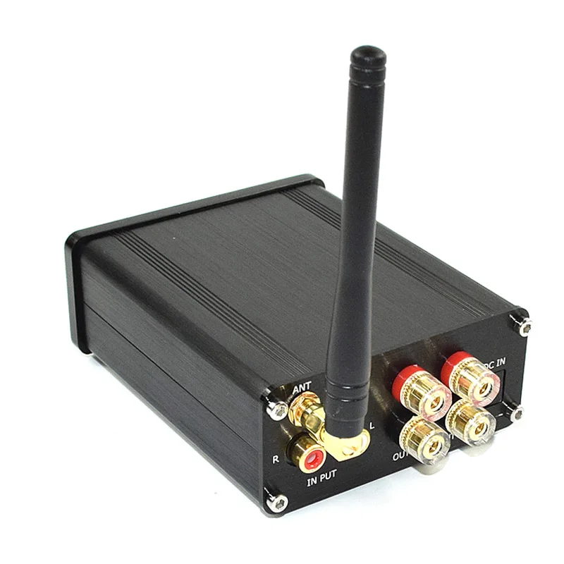 Цифровой Hi Fi стерео аудио усилитель 100 Вт + ISSC 2 0 Bluetooth Класс D TDA7498 чехол|Усилители