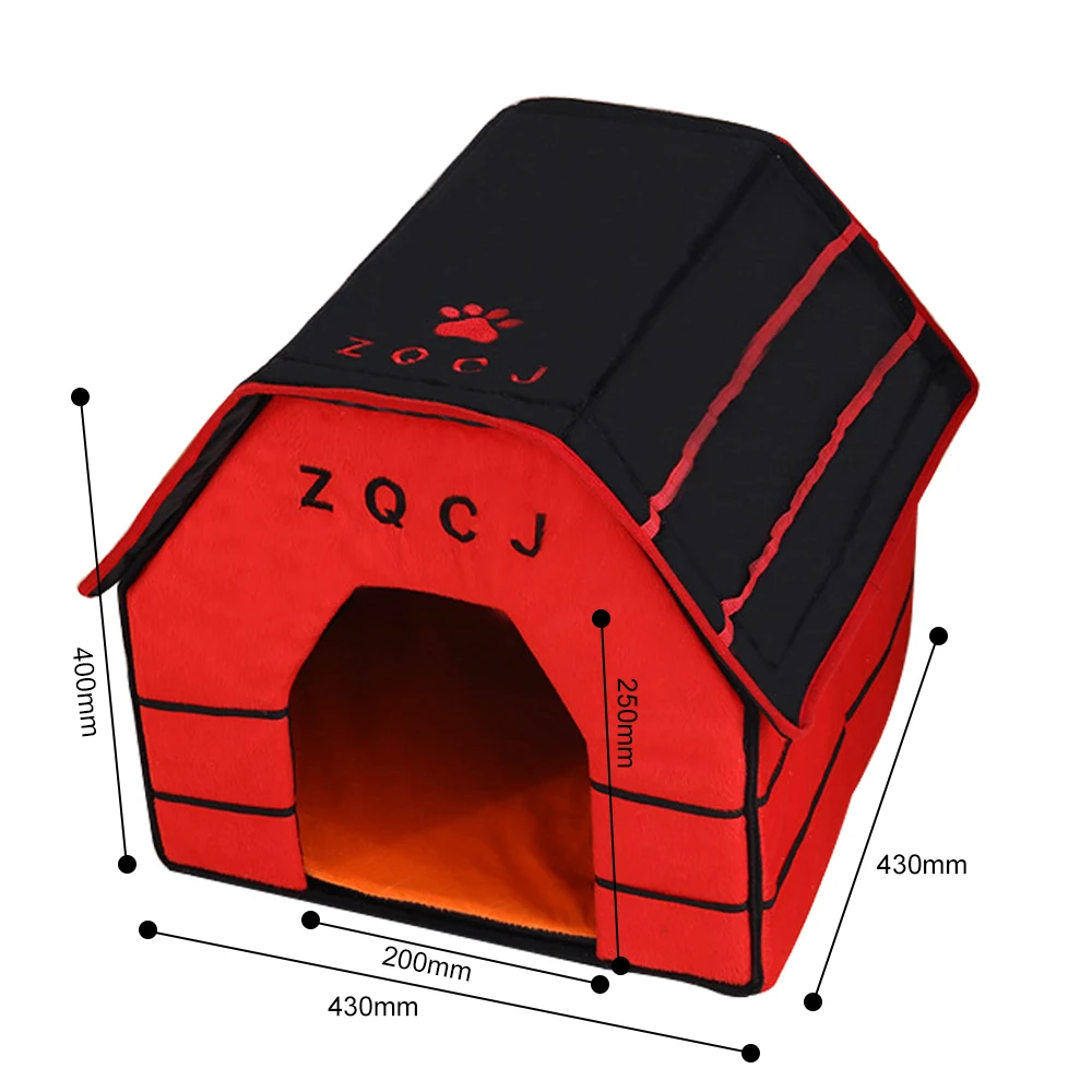 Товары для домашних животных собак зимний теплый домик популярного цвета