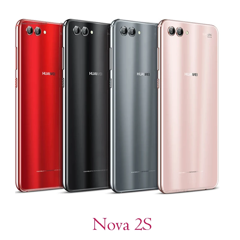 Задний тыловой объектив камеры стекло Замена для huawei Nova 2 2S плюс 2i Nova 2 lite Nova 3 3i 4 4E Nova3 Nov3i Nova4 - Цвет: Nova 2S