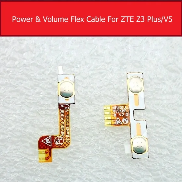 

Volume & Power Screen Control Flex Cable For ZTE Red bull V5 5.0inch U9180 4G N9180 V9180 Volume & Power Side key Switch Repair