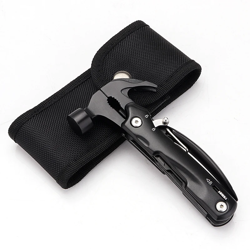 Многофункциональные плоскогубцы Нож складной коготь молоток отвертка Пила