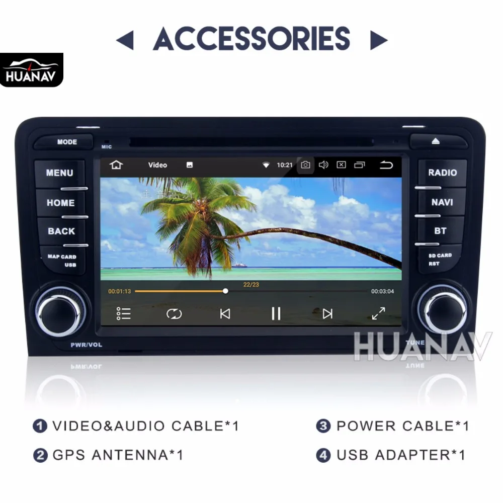 Автомобильный DVD плеер GPS навигация для Audi A3 S3 2003 2013 Автомобильная Мультимедийная