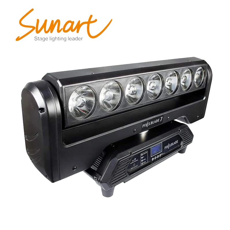 Быстрая доставка 4 шт./лот с чехлом 7*15 Вт светодиодный пиксельный шар промывочный