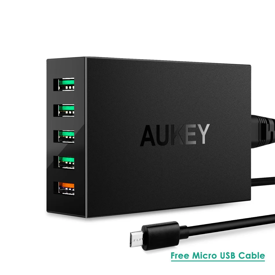 AUKEY Quick Charge 3 0 USB Зарядное устройство QC3.0 сетевое быстрое зарядное для мобильного