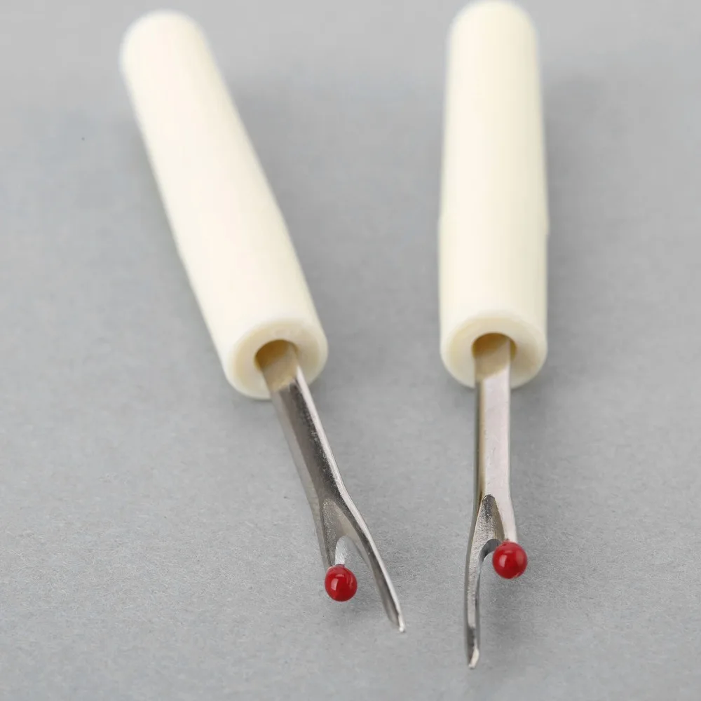 Ремесло резец шва Потрошитель стежка риппер пластиковая ручка шитье втягиватель