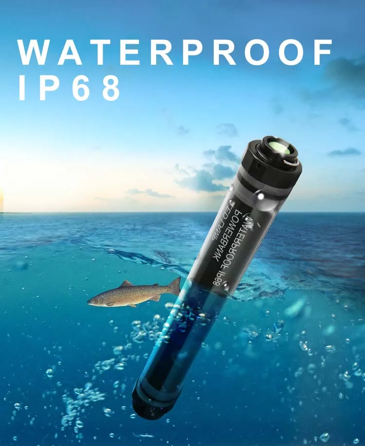Водонепроницаемый походный светильник 3,7 в 18650 USB Перезаряжаемый водонепроницаемый IP68 4 Уровня Регулируемая палатка светильник s портативный фонарь для кемпинга