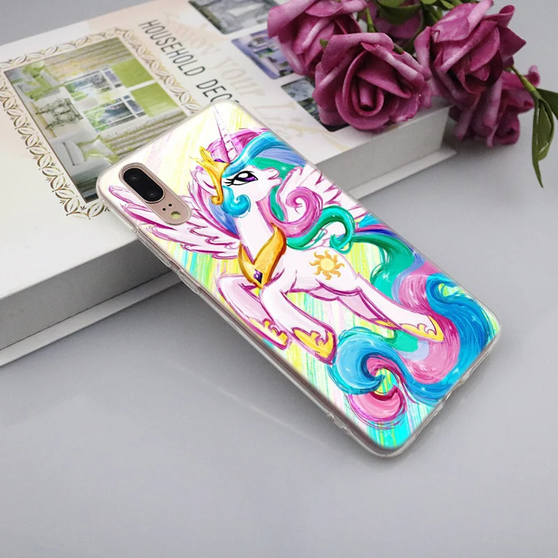 Популярный Мягкий силиконовый чехол «Мой маленький пони» для huawei P30 P20 P10 P9 P8 Lite P30 P20 Pro Mini P Smart Plus Модный чехол