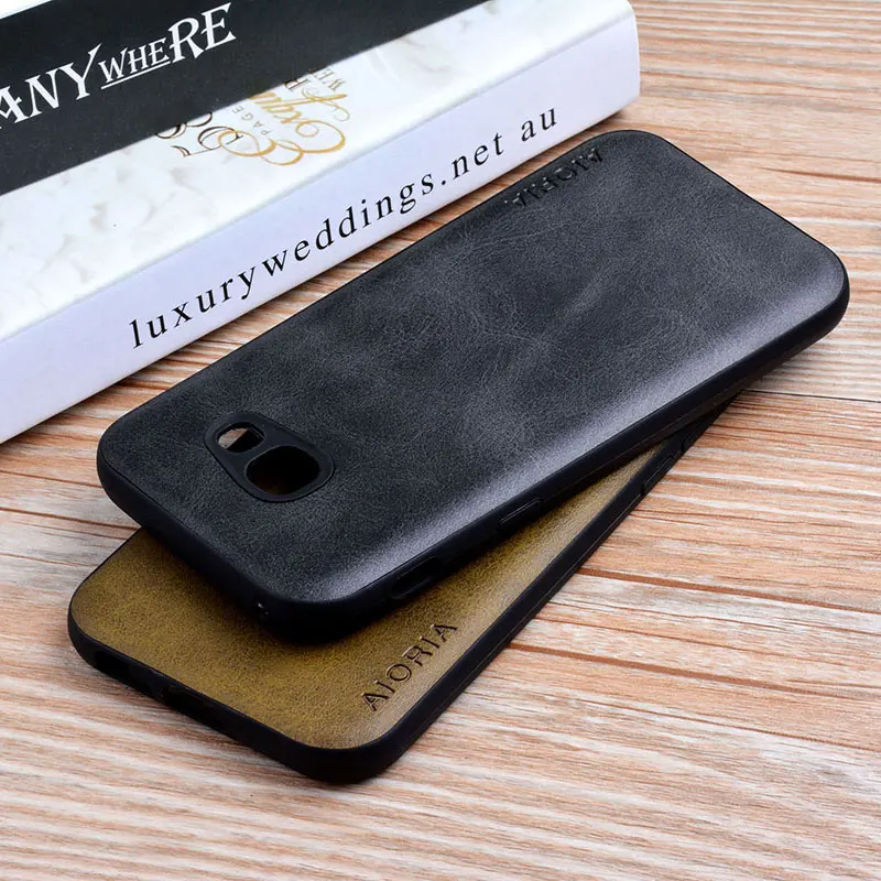 Чехол для Samsung Galaxy A5, роскошные винтажные кожаные чехлы для Samsung Galaxy A520 A5, чехлы для телефонов, funda capa