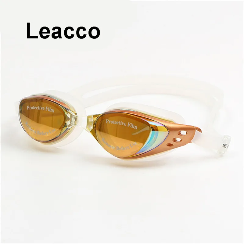 Очки для плавания при близорукости с силиконовым антизапотевающим покрытием |