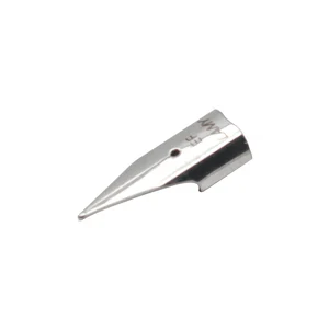 10 шт Высокое качество серебристого металла авторучка наконечник 0,38 мм инструмент для написания заправляемая ручка наконечника школьные канцелярские принадлежности