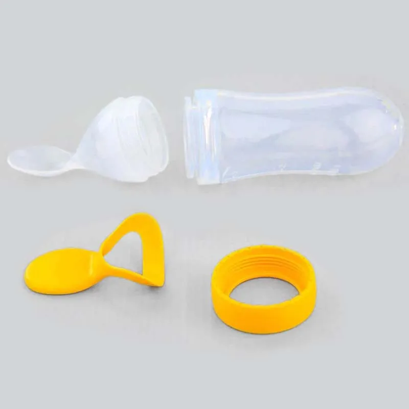 1 шт. 90 мл силиконовая ложка для кормления без БФА детская посуда рисовые злаки|bpa