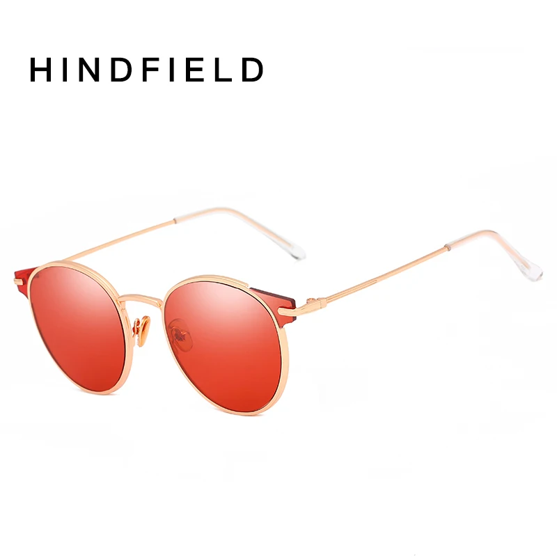 2019 новые модные круглые солнцезащитные очки Для женщин прозрачные океанские