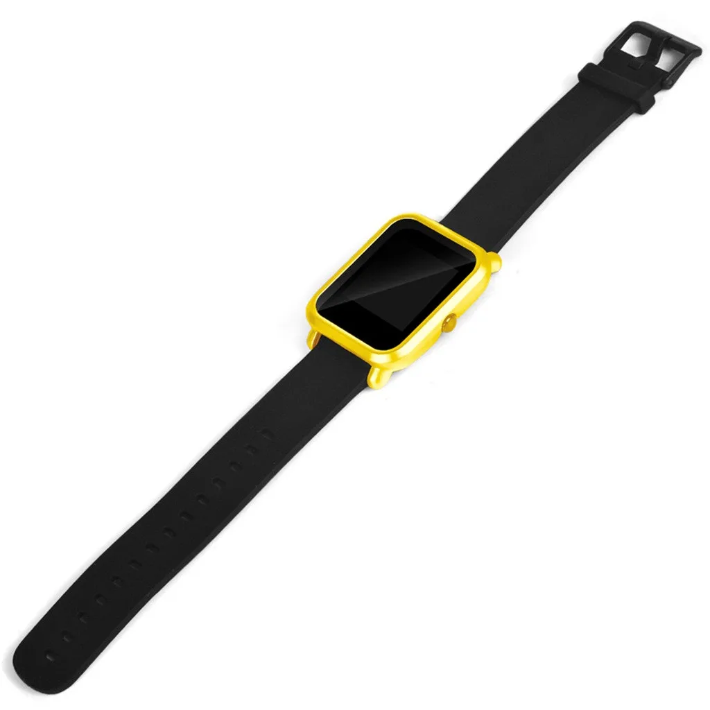 Защитная тонкая цветная рамка для экрана, защитный чехол для Huami Amazfit Bip Younth Watch с защитной пленкой для экрана L0321