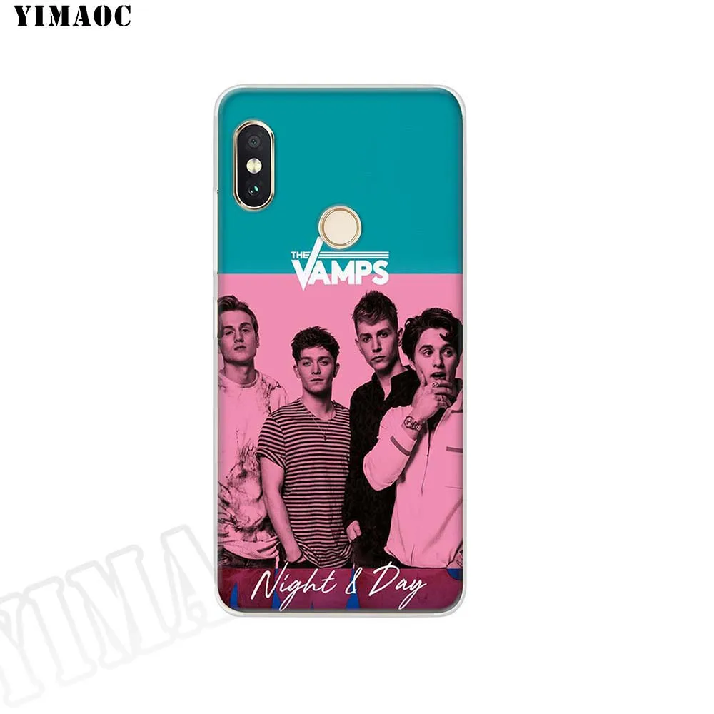 Мягкий силиконовый чехол YIMAOC The Vamps для POCOPHONE F1 Xiaomi Redmi Note 6 7 Pro 6A Mi 8 Lite из ТПУ |