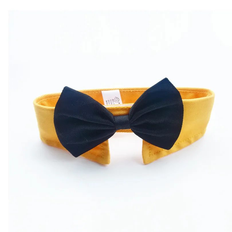 New Arrival Handsome Formal Dog Cat Bow Tie Groom Tuxedo Costumes Pet Dogs Tie Wedding Accessories Grooming Black Bowtie images - 6